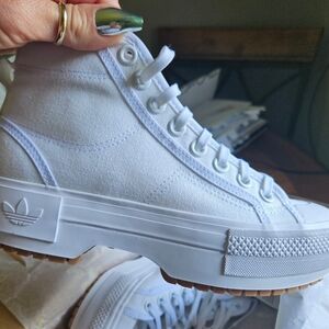 Adidas Nizza Trek Platform Sneaker Nib